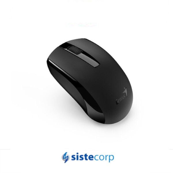 MOUSE GENIUS ECO-8100 INALAMBRICO NEGRO RECARGABLE (31030004400)