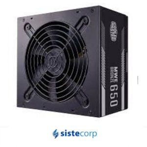 FUENTE MWE BRONZE V2 650W - 80 PL COOLER MASTER (MPE-6501-ACAAB-WO) - Imagen 2