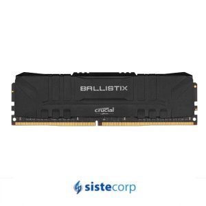 MEMORIA PC DDR4 16GB 3200MHZ CL16 - BLACK CRUCIAL (BL16G32C16U4B) - Imagen 1