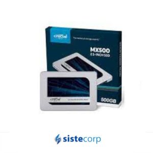 DISCO SOLIDO SSD 500GB MX500 CRUCIAL (CT500MX500SSD1) - Imagen 1