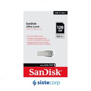 PENDRIVE 128GB  ULTRA LUXE 3.1 SANDISK (SDCZ74-128G-G46) - Imagen 2