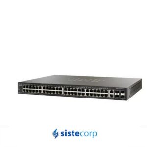 SWITCH 48P CISCO SG 300-52 GIGA+2GBIC ADM RACK - Imagen 1