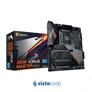 PLACA MADRE GIGABYTE S1200 Z590 AORUS MASTER BOX ATX (Z590 AORUS MASTER) - Imagen 1