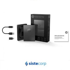 DISCO EXTERNO SOLIDO SSD 256GB HP P700 USB-C 1000MB/S BLACK  (5MS28AA) - Imagen 1