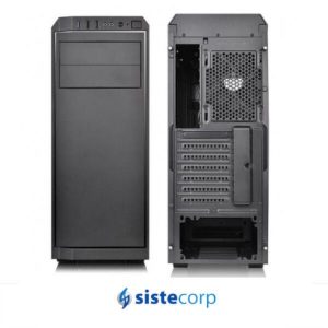 GABINETE V100 NEGRO C/ FUENTE 450W THERMALTAKE (CA-3K7-45M1NG-00) - Imagen 1