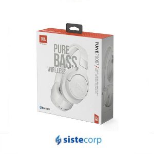 AURICULAR BLUETOOTH T700 BLANCO JBL (JBLT700BTWHTAM) - Imagen 4