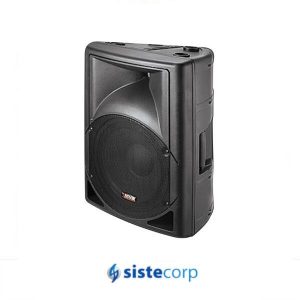 PARLANTE NOVIK EVO-300A/USB BT CAJA AMPLIF.15'' NEGRA 500W INYECTAD - Imagen 2