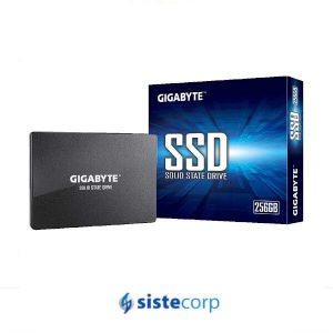 DISCO SOLIDO SSD 256GB GIGABYTE SATA 6.0GB/S (GP-GSTFS31256GTND) - Imagen 1