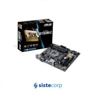 PLACA MADRE ASUS S1151 B150M-C BOX M-ATX - Imagen 1