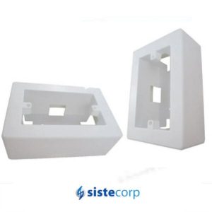 CAJA PORTABASTIDOR BLANCO - Imagen 1