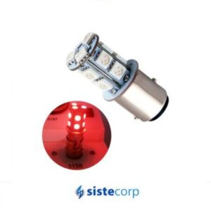LAMPARA LED 5AH 12V. ROJO - Imagen 1
