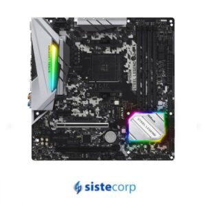 PLACA MADRE (AM4) B450M STEEL LEGEND ASROCK (90-MXB9Y0-A0UAYZ) - Imagen 2