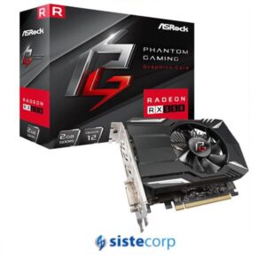 PLACA DE VIDEO PHANTOM GAMING RADEON RX550 2G ASROCK (RX550-2G) - Imagen 1