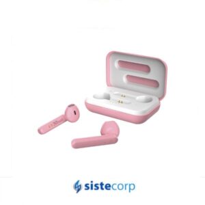 AURICULAR BLUETOOTH PRIMO TOUCH ROSA TRUST (23782) - Imagen 3