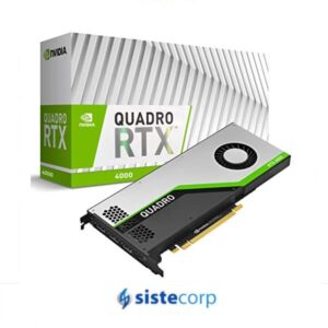 PLACA DE VIDEO 8GB QUADRO RTX 4000 PNY DP 1.4 X 4 + STEREO (VCQRTX4000-PB) - Imagen 1
