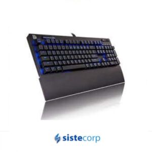 TECLADO GAMING NEPTUNE PRO BLACK LUZ AZUL ESPAÑOL THERMALTAKE (KB-NPP-TBBLSP-01) - Imagen 2