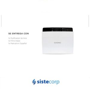PURIFICADOR DE AIRE GADNIC 50M2 2 EN 1 DESINFECCION UV TIMER
ENTRADA OZONO003 - Imagen 2