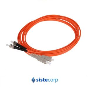 PATCHCORD/CABLE DE RED F.O AMP DUPLEX MM 50 SC/SC 1M XG - Imagen 1