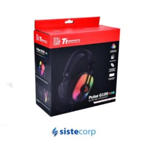 AURICULAR GAMING TTESPORTS PULSE G100 LED THERMALTAKE (HT-PLS-ANECBK-28) - Imagen 3