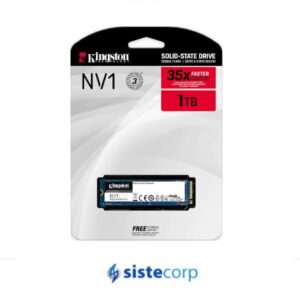 DISCO SOLIDO SSD M.2 NVME 1TB KINGSTON NV1 (SNVS/1000G) - Imagen 1