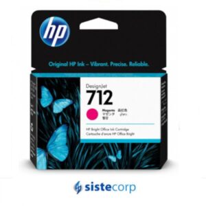CARTUCHO DE TINTA HP DESIGNJET 712 MAGENTA HP (3ED68A) - Imagen 1