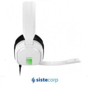 AURICULAR C/MIC ASTRO A10 WHITE/GREEN XBOX PS4 NINT PC MAC (939-001851) - Imagen 3